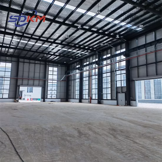 Struttura metallica prefabbricata con struttura in acciaio leggero per edifici per uffici commerciali/magazzino prefabbricato industriale/officina/fabbrica/capannone
